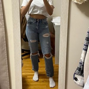 Garage Denim Ripped Jeans